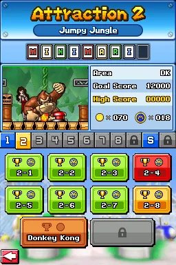 Mario vs. Donkey Kong - Mini-Land Mayhem! (Europe) (En,Fr,De,Es,It) (NDSi Enhanced)