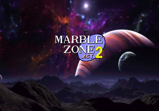 Sonic 1 in Space for the 32x