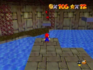 Super Mario 64 But Every Object Is A Coin
