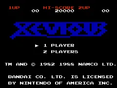 Xevious - The Avenger (USA)