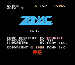 Zanac (Japan)